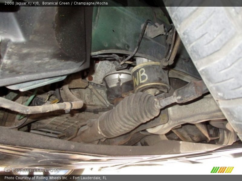 Undercarriage of 2008 XJ XJ8