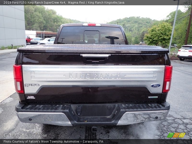 Magma Red / King Ranch Kingsville/Java 2019 Ford F150 King Ranch SuperCrew 4x4