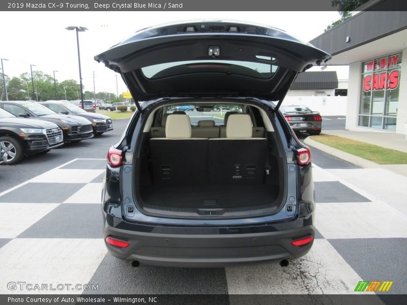 Deep Crystal Blue Mica / Sand 2019 Mazda CX-9 Touring
