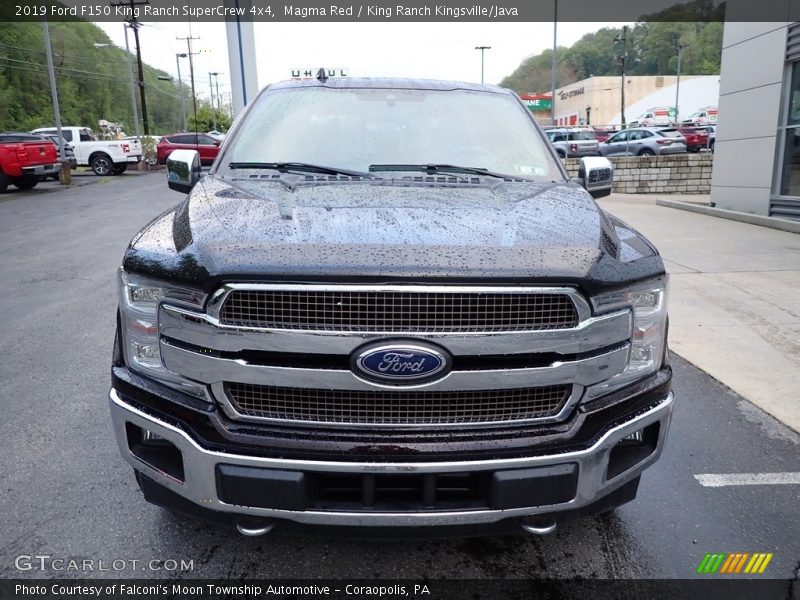 Magma Red / King Ranch Kingsville/Java 2019 Ford F150 King Ranch SuperCrew 4x4