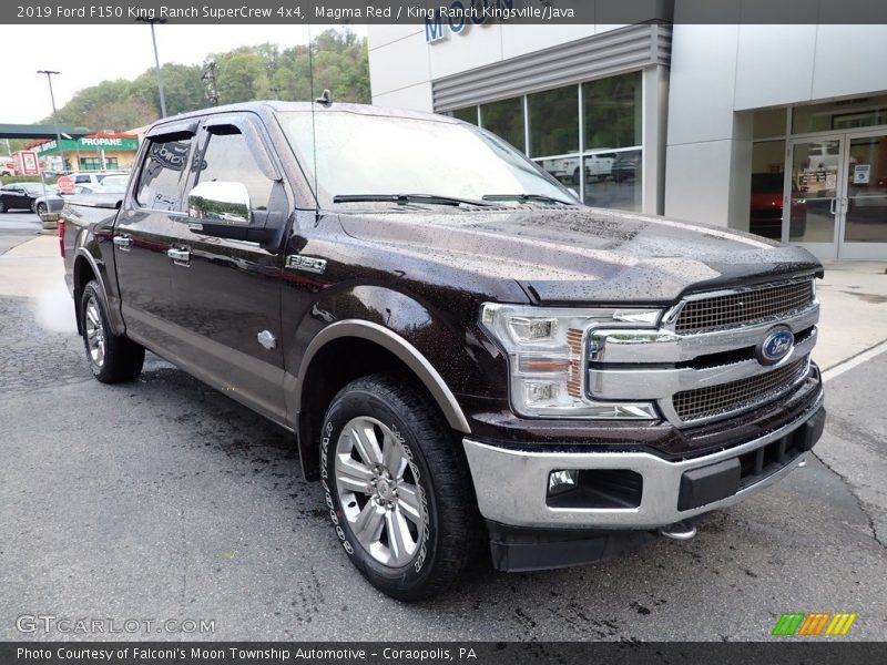 Magma Red / King Ranch Kingsville/Java 2019 Ford F150 King Ranch SuperCrew 4x4