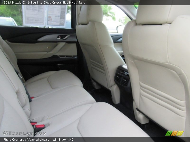 Deep Crystal Blue Mica / Sand 2019 Mazda CX-9 Touring