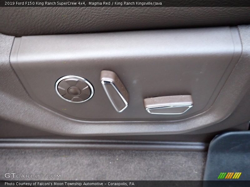 Magma Red / King Ranch Kingsville/Java 2019 Ford F150 King Ranch SuperCrew 4x4
