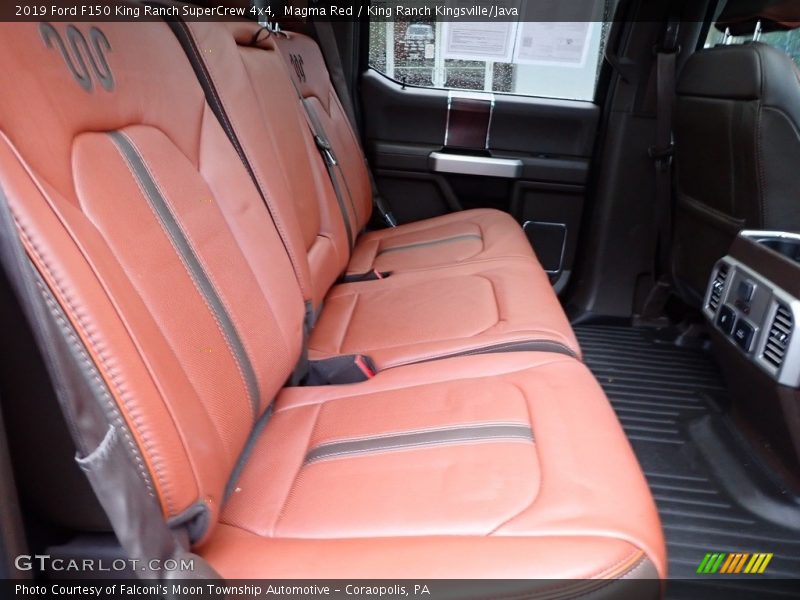 Rear Seat of 2019 F150 King Ranch SuperCrew 4x4