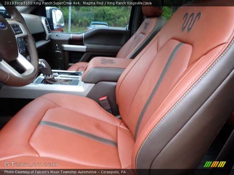 Front Seat of 2019 F150 King Ranch SuperCrew 4x4