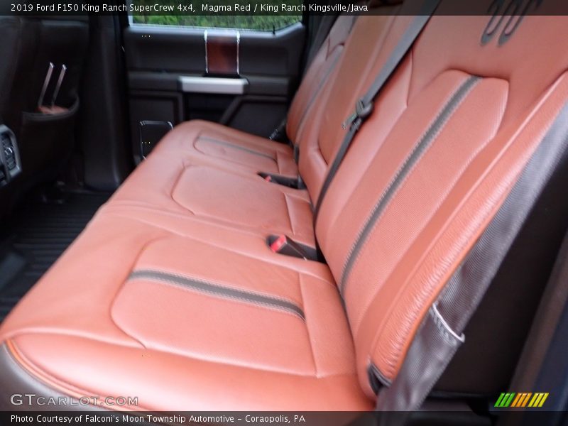Rear Seat of 2019 F150 King Ranch SuperCrew 4x4