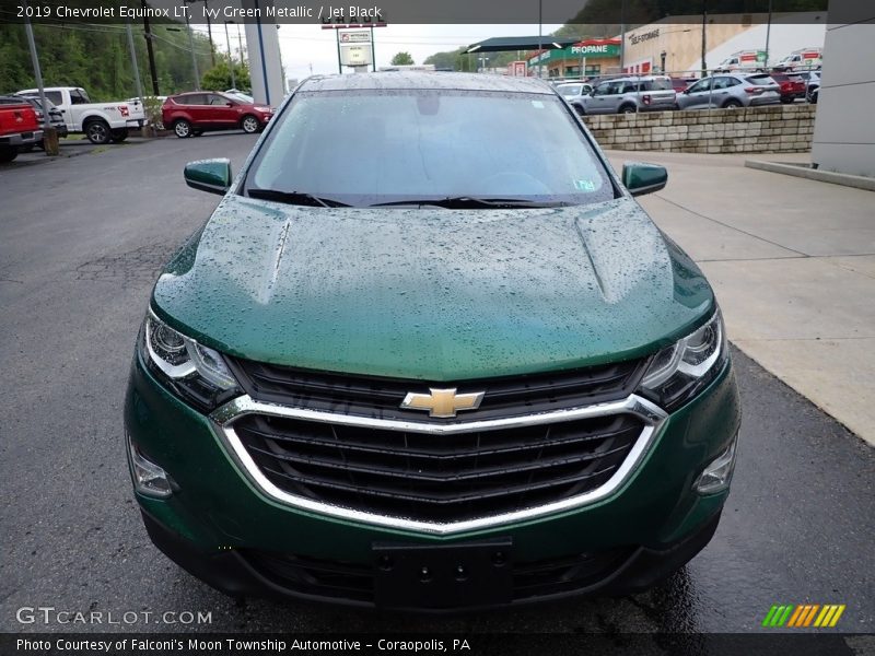 Ivy Green Metallic / Jet Black 2019 Chevrolet Equinox LT
