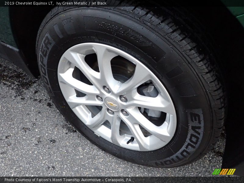 Ivy Green Metallic / Jet Black 2019 Chevrolet Equinox LT