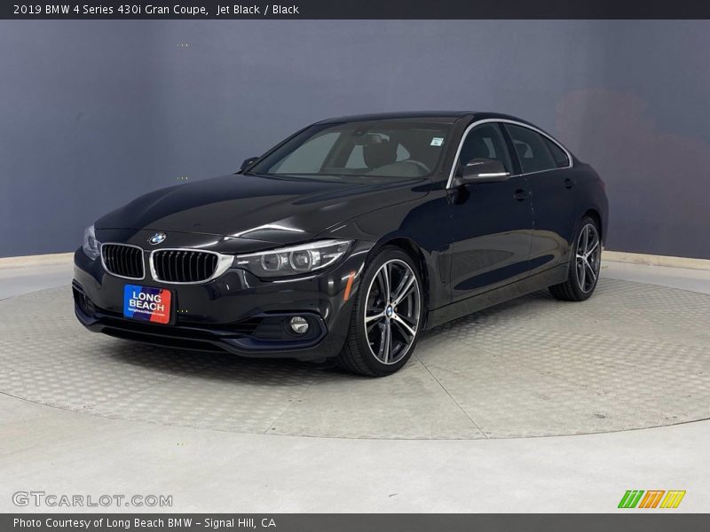Jet Black / Black 2019 BMW 4 Series 430i Gran Coupe