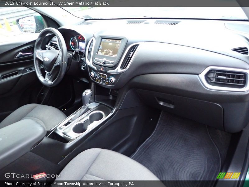 Ivy Green Metallic / Jet Black 2019 Chevrolet Equinox LT