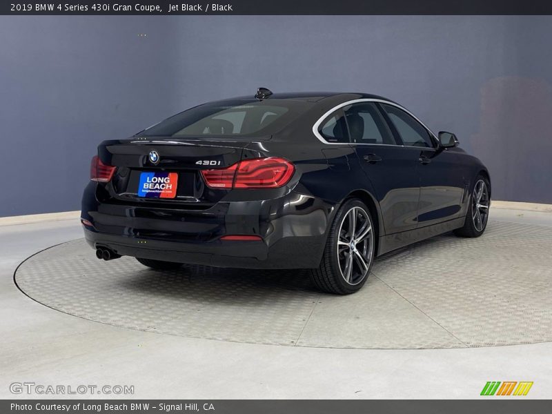 Jet Black / Black 2019 BMW 4 Series 430i Gran Coupe