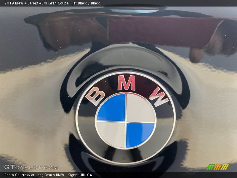 Jet Black / Black 2019 BMW 4 Series 430i Gran Coupe