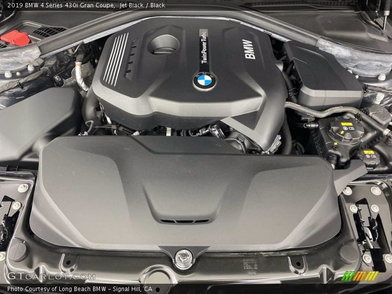 Jet Black / Black 2019 BMW 4 Series 430i Gran Coupe