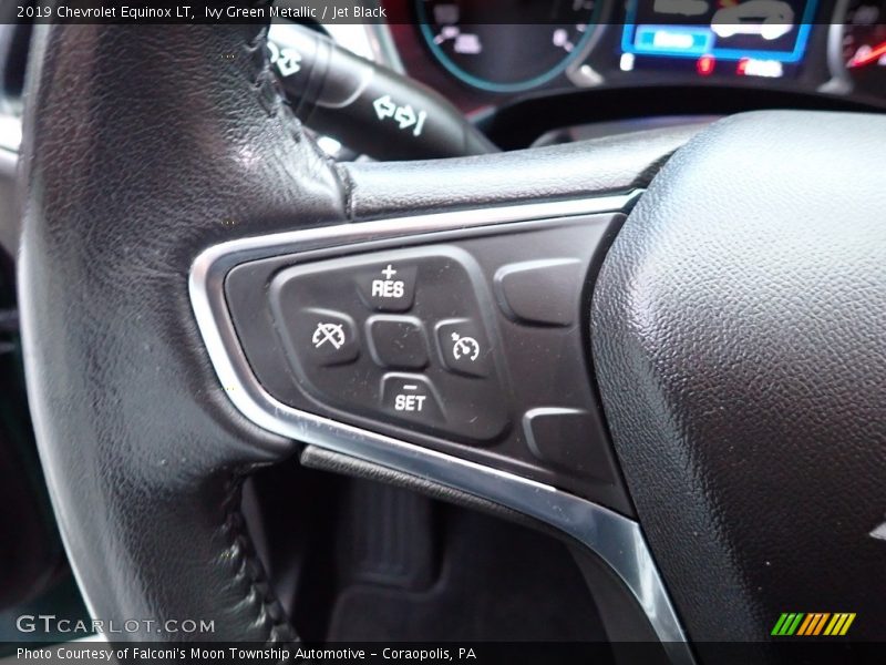 Ivy Green Metallic / Jet Black 2019 Chevrolet Equinox LT