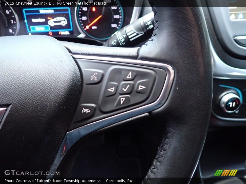 Ivy Green Metallic / Jet Black 2019 Chevrolet Equinox LT