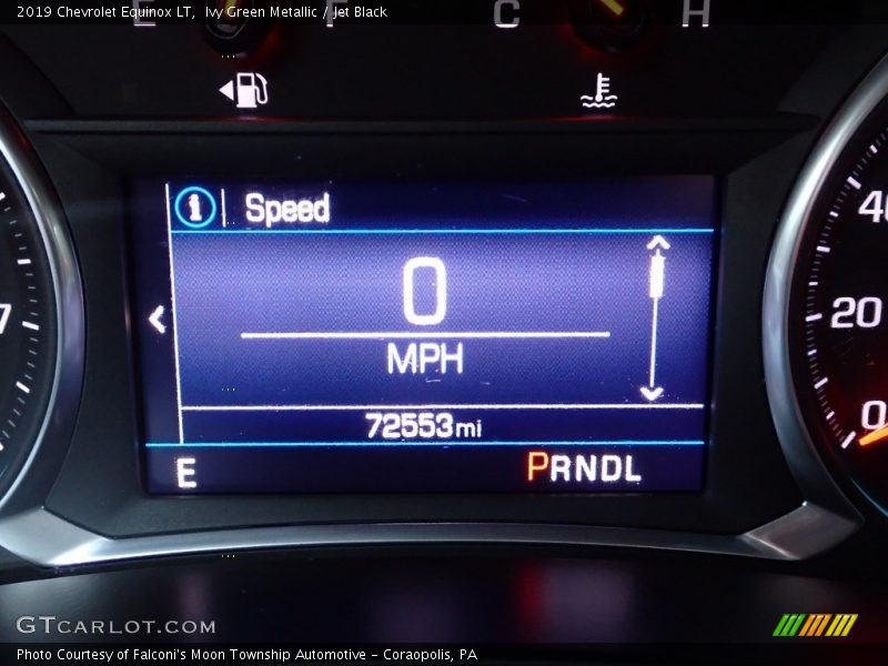 Ivy Green Metallic / Jet Black 2019 Chevrolet Equinox LT