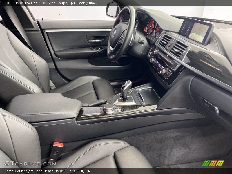Jet Black / Black 2019 BMW 4 Series 430i Gran Coupe