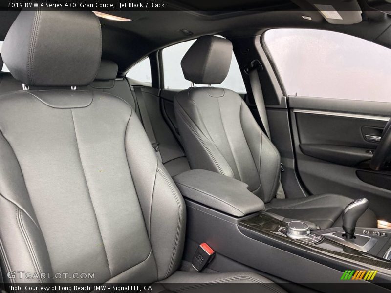 Jet Black / Black 2019 BMW 4 Series 430i Gran Coupe