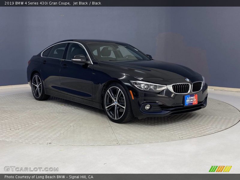 Jet Black / Black 2019 BMW 4 Series 430i Gran Coupe