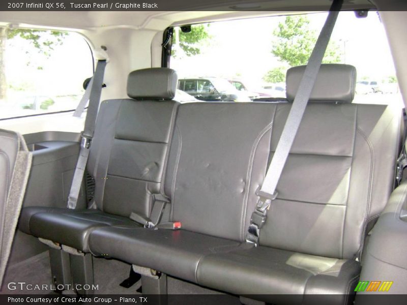Tuscan Pearl / Graphite Black 2007 Infiniti QX 56