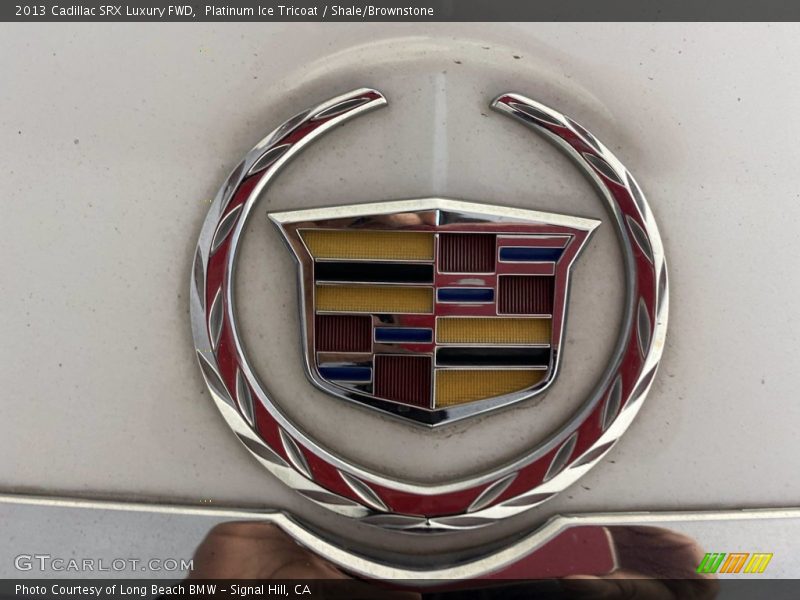 Platinum Ice Tricoat / Shale/Brownstone 2013 Cadillac SRX Luxury FWD