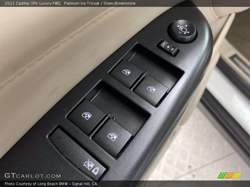 Platinum Ice Tricoat / Shale/Brownstone 2013 Cadillac SRX Luxury FWD