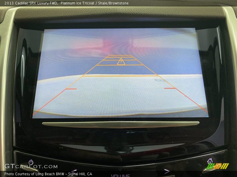 Platinum Ice Tricoat / Shale/Brownstone 2013 Cadillac SRX Luxury FWD