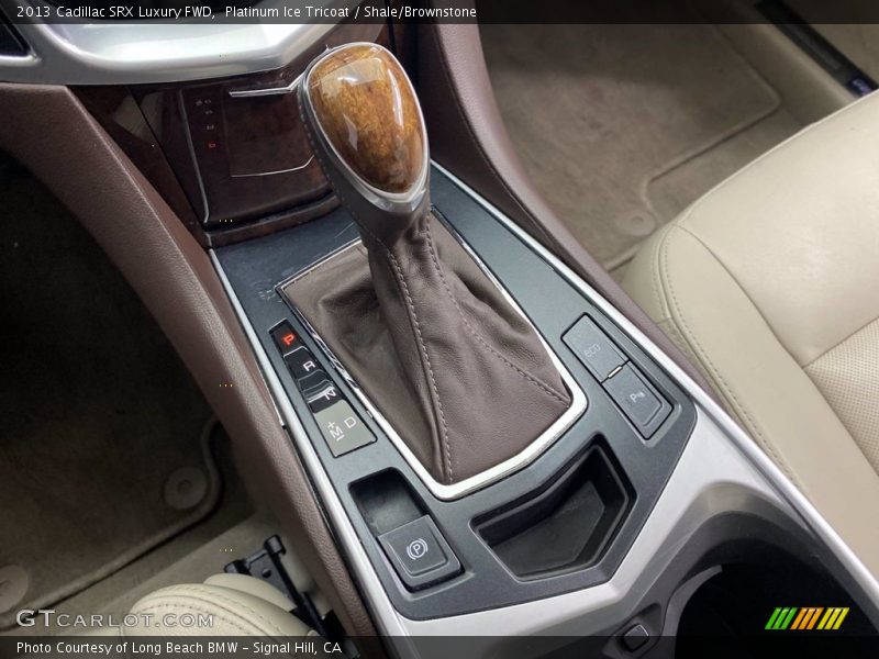 Platinum Ice Tricoat / Shale/Brownstone 2013 Cadillac SRX Luxury FWD