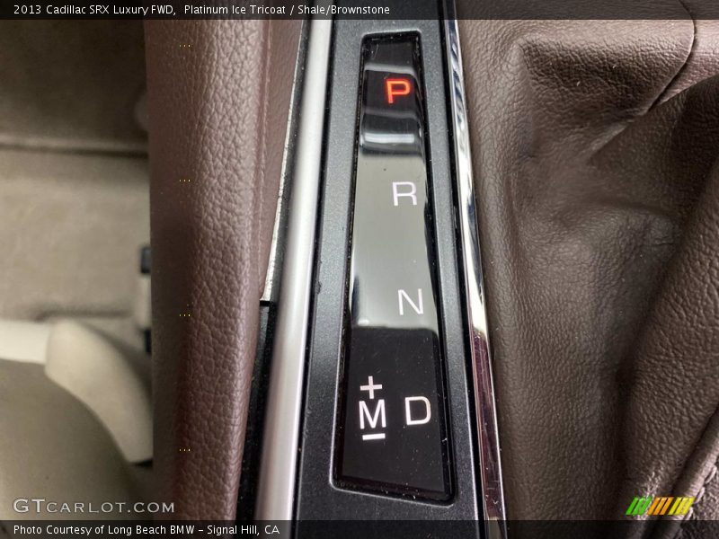 Platinum Ice Tricoat / Shale/Brownstone 2013 Cadillac SRX Luxury FWD