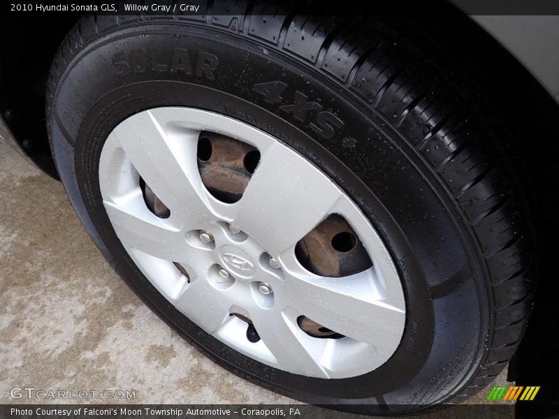 Willow Gray / Gray 2010 Hyundai Sonata GLS