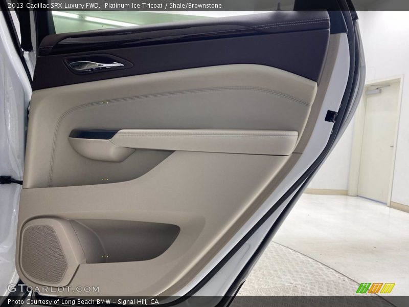 Platinum Ice Tricoat / Shale/Brownstone 2013 Cadillac SRX Luxury FWD