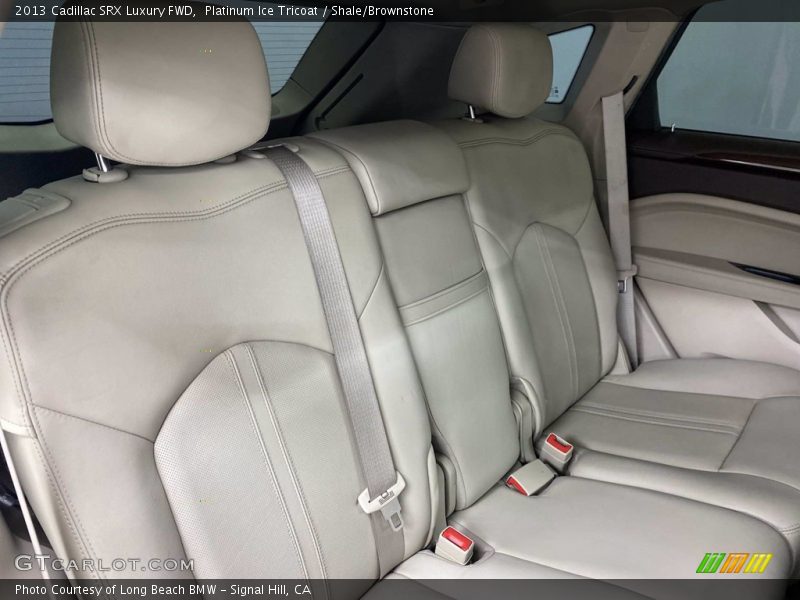 Platinum Ice Tricoat / Shale/Brownstone 2013 Cadillac SRX Luxury FWD