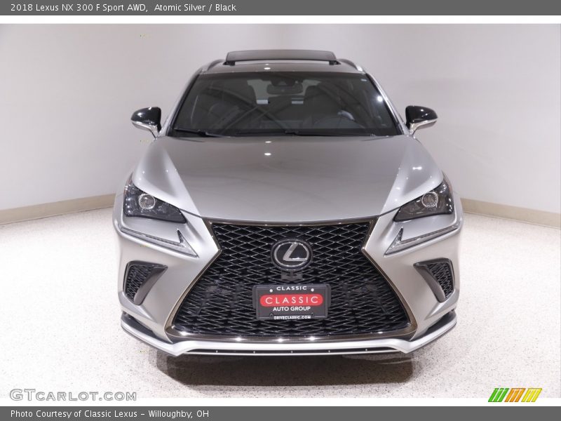 Atomic Silver / Black 2018 Lexus NX 300 F Sport AWD