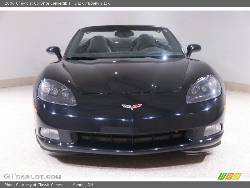 Black / Ebony Black 2006 Chevrolet Corvette Convertible