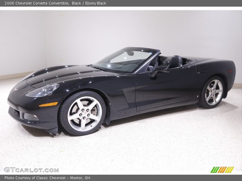 Black / Ebony Black 2006 Chevrolet Corvette Convertible