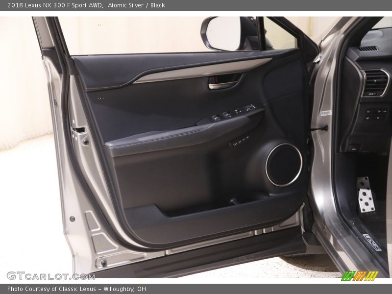 Atomic Silver / Black 2018 Lexus NX 300 F Sport AWD