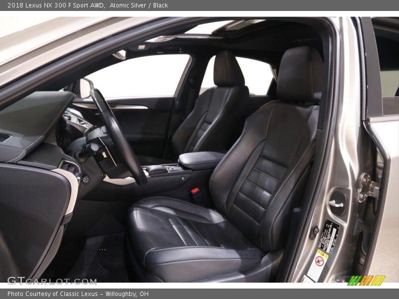 Atomic Silver / Black 2018 Lexus NX 300 F Sport AWD