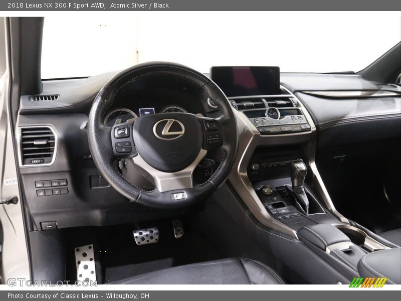 Atomic Silver / Black 2018 Lexus NX 300 F Sport AWD