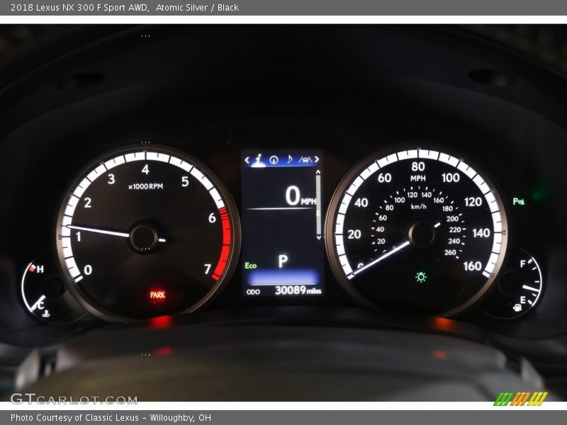 Atomic Silver / Black 2018 Lexus NX 300 F Sport AWD