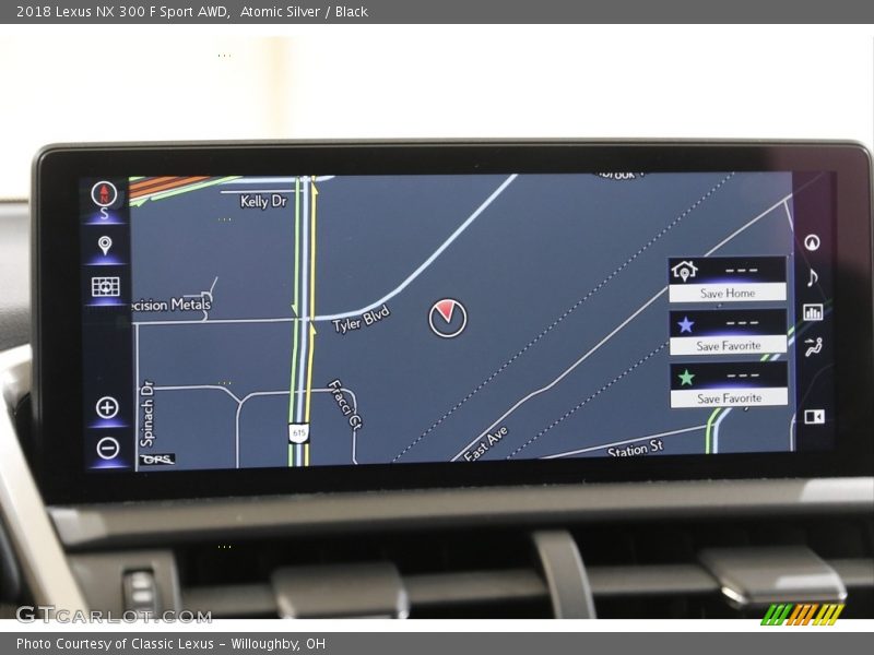 Atomic Silver / Black 2018 Lexus NX 300 F Sport AWD