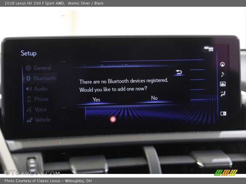 Atomic Silver / Black 2018 Lexus NX 300 F Sport AWD