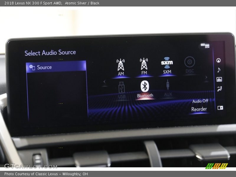 Atomic Silver / Black 2018 Lexus NX 300 F Sport AWD