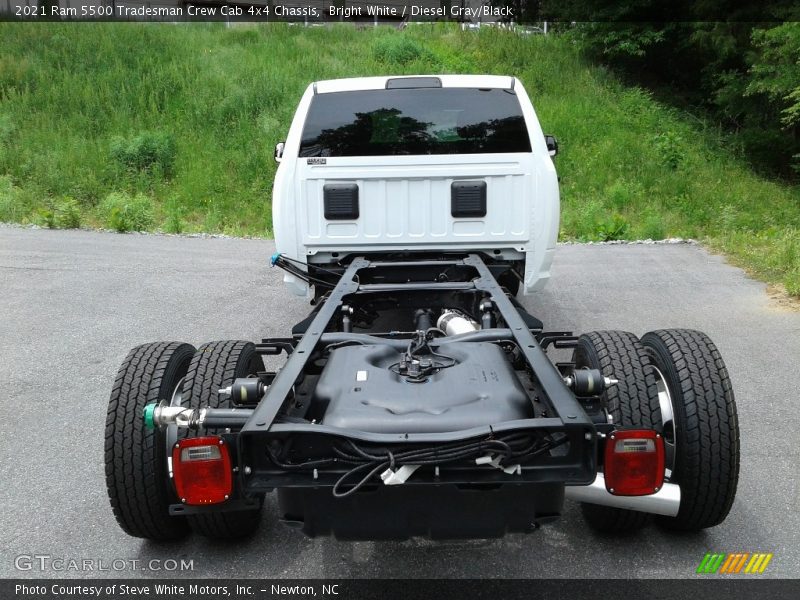 Bright White / Diesel Gray/Black 2021 Ram 5500 Tradesman Crew Cab 4x4 Chassis