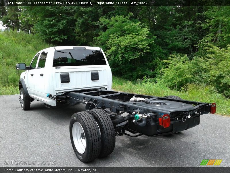 Bright White / Diesel Gray/Black 2021 Ram 5500 Tradesman Crew Cab 4x4 Chassis