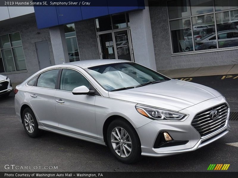 Symphony Silver / Gray 2019 Hyundai Sonata SE
