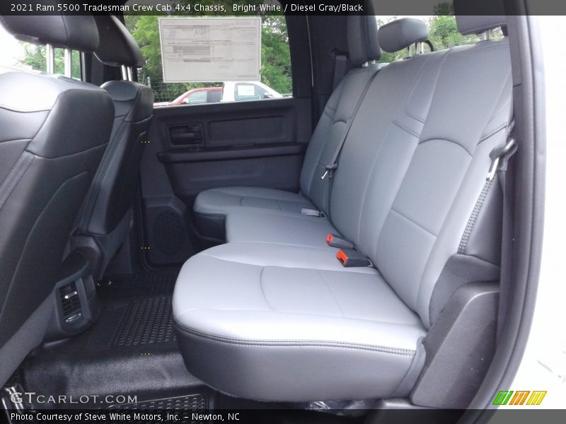 Bright White / Diesel Gray/Black 2021 Ram 5500 Tradesman Crew Cab 4x4 Chassis