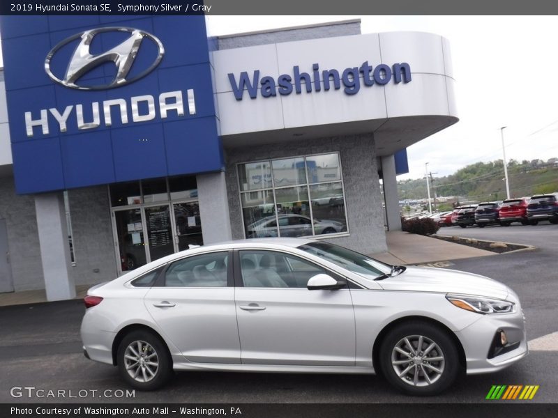 Symphony Silver / Gray 2019 Hyundai Sonata SE