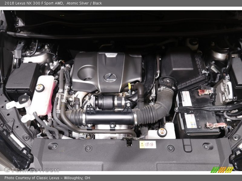 Atomic Silver / Black 2018 Lexus NX 300 F Sport AWD