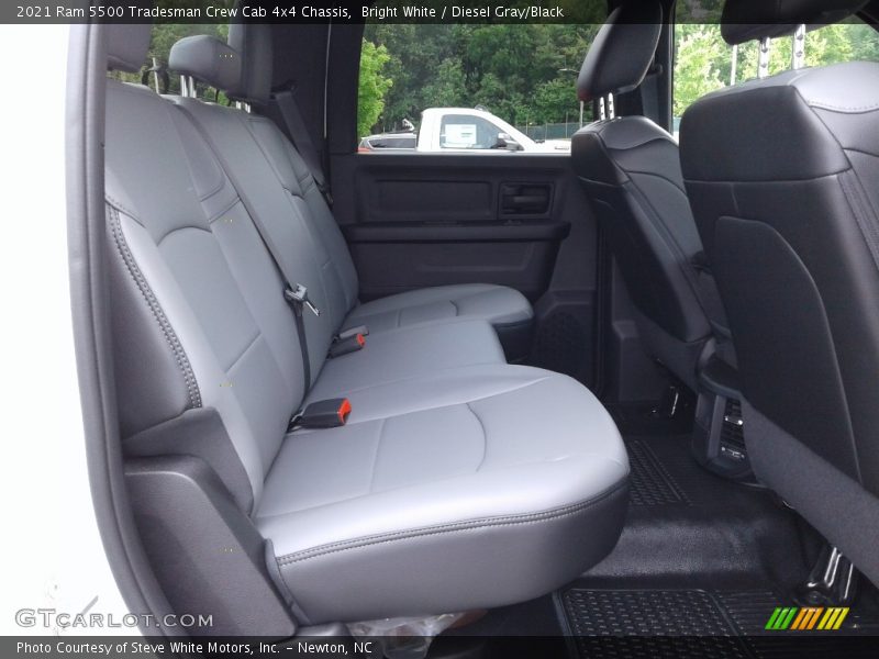 Bright White / Diesel Gray/Black 2021 Ram 5500 Tradesman Crew Cab 4x4 Chassis