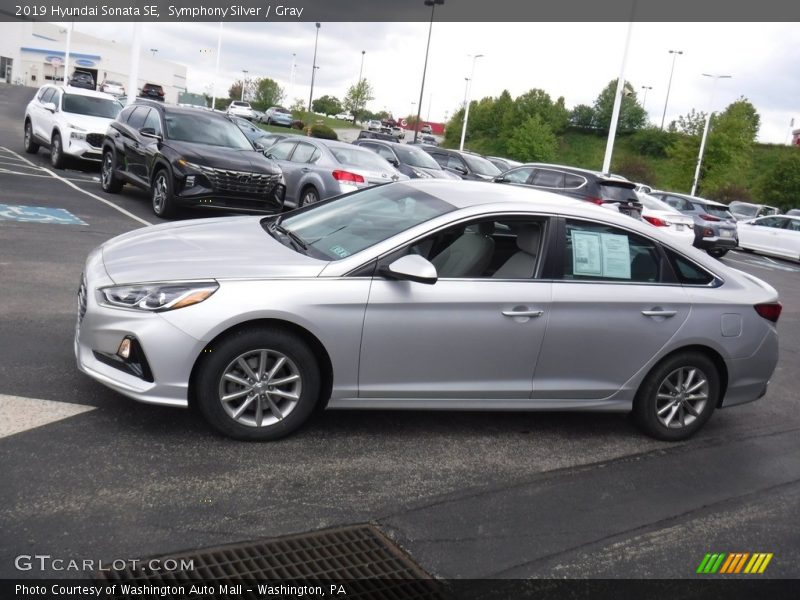 Symphony Silver / Gray 2019 Hyundai Sonata SE